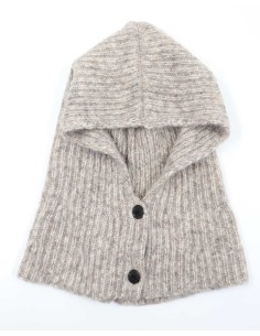 CAPPUCCIO IN ALPACA "DAPHNE" - GRIGIO 2