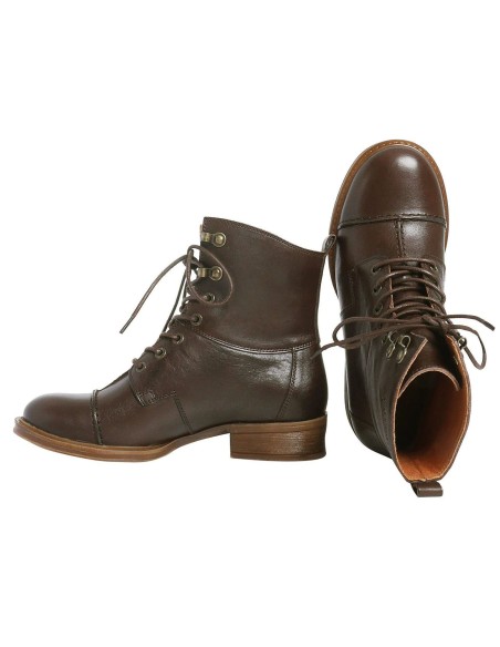 STIVALETTO IN PELLE NATURALE "PANDORA"