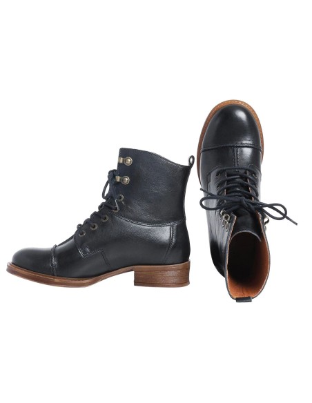 STIVALETTO IN PELLE NATURALE "PANDORA"