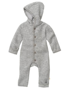 TUTONA BABY DA ESTERNO IN LANA COTTA BIOLOGICA  - GRIGIO