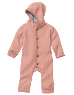 TUTONA BABY DA ESTERNO IN LANA COTTA BIOLOGICA  - ROSA