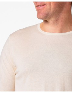 CASHMIRETTA UOMO GIROCOLLO IN SETA E CASHMERE "THOMAS" -... 2