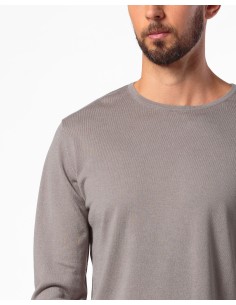 CASHMIRETTA UOMO GIROCOLLO IN SETA E CASHMERE "THOMAS" -... 2