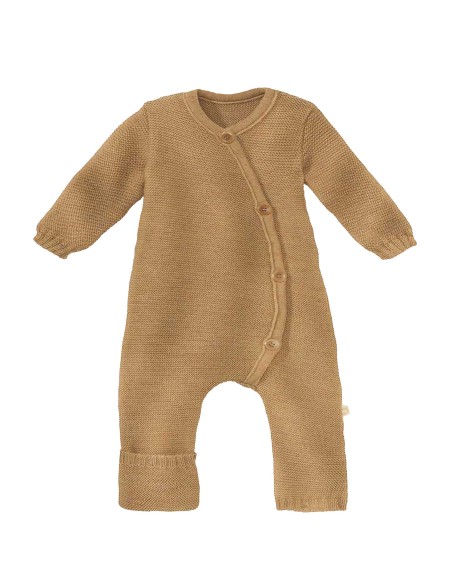 TUTINA NEONATO IN LANA MERINO BIOLOGICA A TRICOT