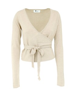 SCALDACUORE IN 100% CASHMERE "ANGELICA" - NUDE