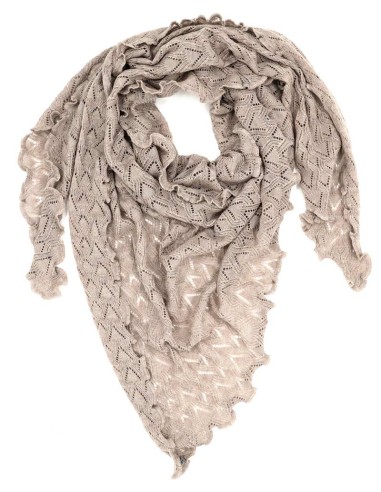 STOLA TRIANGOLARE IN LANA MERINO "SUSI"
