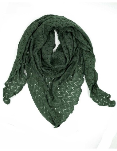 STOLA TRIANGOLARE IN LANA MERINO "SUSI"