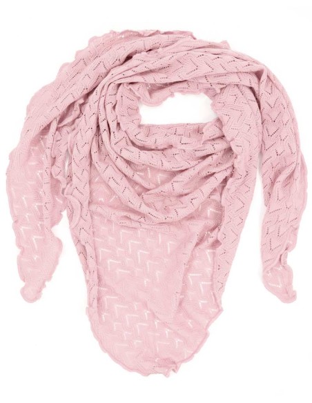 STOLA TRIANGOLARE IN LANA MERINO "SUSI"