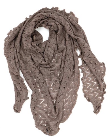 STOLA TRIANGOLARE IN LANA MERINO "SUSI"