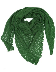 STOLA TRIANGOLARE IN LANA MERINO "SUSI" - FORESTA 2
