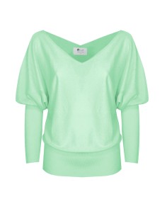 MAGLIA SCOLLO "V" CASHMIRETTA IN SETA E CASHMERE "ELISA"...