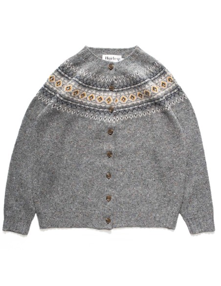  CARDIGAN SCOZZESE 100% LANA VERGINE "KILDA"