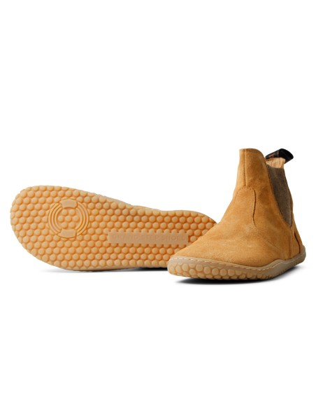 STIVALETTO BAREFOOT IN PELLE SCAMOSCIATA "KIM"