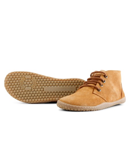 SCARPA STRINGATA BAREFOOT IN PELLE SCAMOSCIATA "PAT"