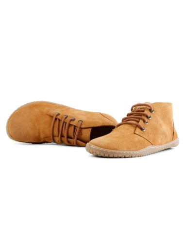 SCARPA STRINGATA BAREFOOT IN PELLE SCAMOSCIATA...