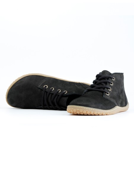 SCARPA STRINGATA BAREFOOT IN PELLE SCAMOSCIATA "PAT"