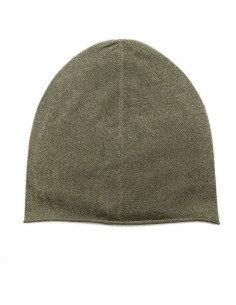 BERRETTO CASHMIRETTO IN SETA E CASHMERE - LICHENE