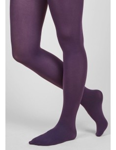COLLANT COPRENTI E SOTTILI IN COTONE BIOLOGICO GOTS - VIOLA