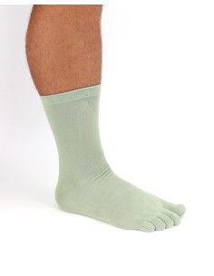 CALZINI IN BAMBU' 5 DITA - SALVIA 2