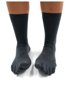 CALZINI IN BAMBU' 5 DITA - ANTRACITE 2