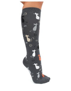 CALZINI IN BAMBU' LUNGHI "GATTI" - ANTRACITE 2