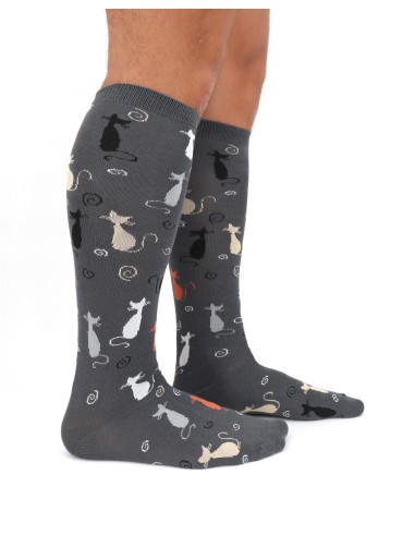 CALZINI IN BAMBU' LUNGHI "GATTI"