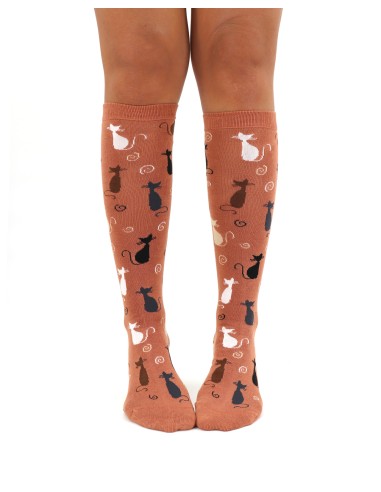CALZINI IN BAMBU' LUNGHI "GATTI"