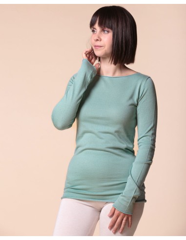 MAGLIA CASHMIRETTA IN SETA E CASHMERE "GRETA"
