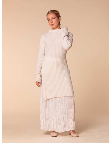 MAXI PULL KIMONO IN 100% LANA MERINO "GLORIA"