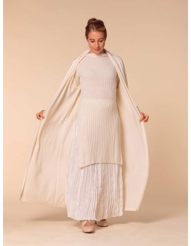 MAXI PULL KIMONO IN 100% LANA MERINO "GLORIA"
