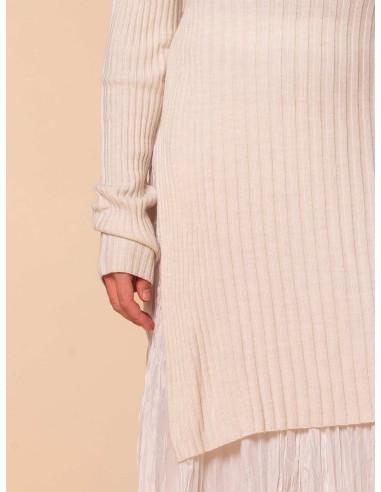 MAXI PULL KIMONO IN 100% LANA MERINO "GLORIA"