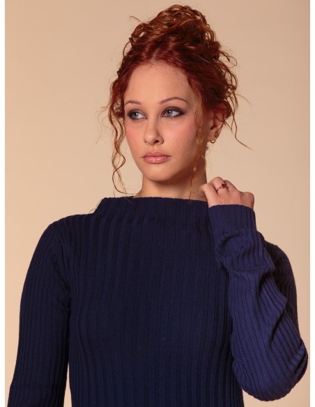 MAXI PULL KIMONO IN 100% LANA MERINO "GLORIA"