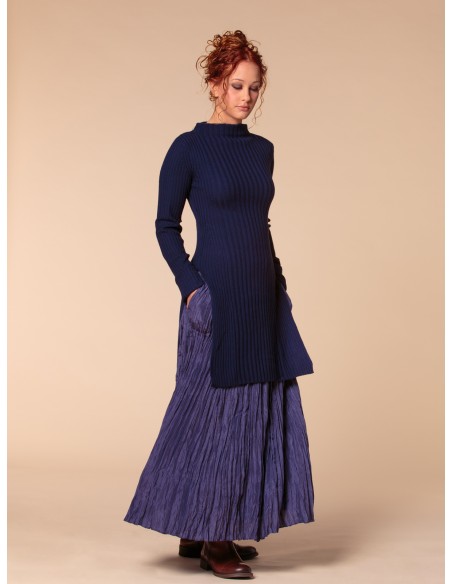 MAXI PULL KIMONO IN 100% LANA MERINO "GLORIA"