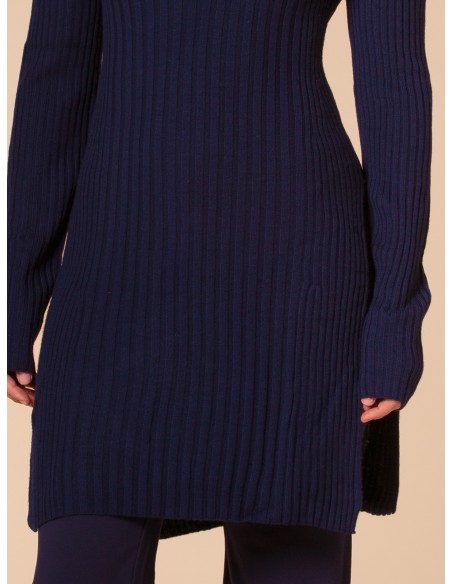 MAXI PULL KIMONO IN 100% LANA MERINO "GLORIA"