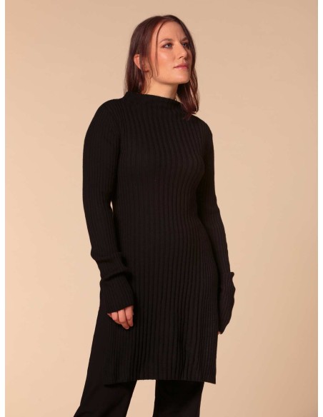 MAXI PULL KIMONO IN 100% LANA MERINO "GLORIA"