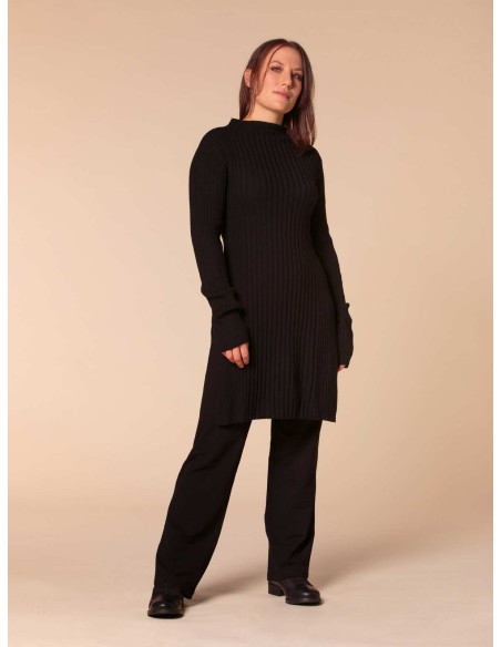 MAXI PULL KIMONO IN 100% LANA MERINO "GLORIA"