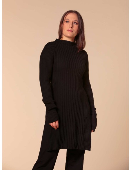 MAXI PULL KIMONO IN 100% LANA MERINO "GLORIA"