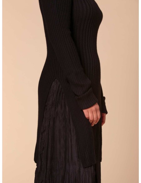 MAXI PULL KIMONO IN 100% LANA MERINO "GLORIA"