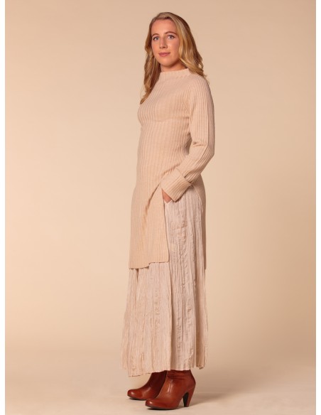 MAXI PULL KIMONO IN 100% LANA MERINO "GLORIA"