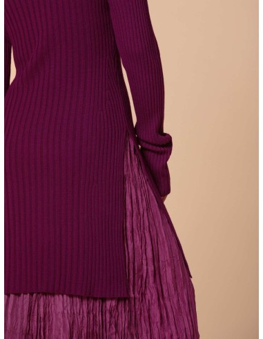 MAXI PULL KIMONO IN 100% LANA MERINO "GLORIA"