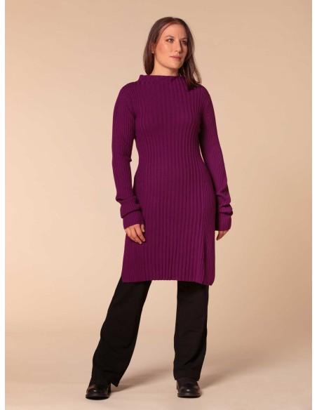 MAXI PULL KIMONO IN 100% LANA MERINO "GLORIA"