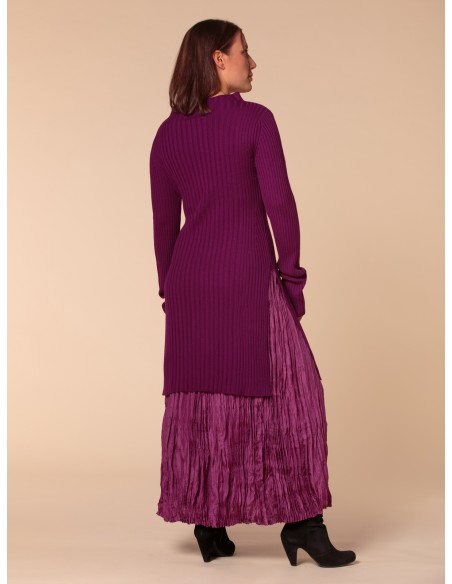 MAXI PULL KIMONO IN 100% LANA MERINO "GLORIA"