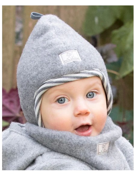BERRETTO IN PILE DI LANA BABY "MINI"