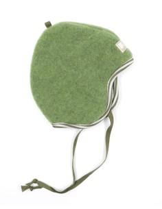 BERRETTO IN PILE DI LANA BABY "MINI" - VERDE
