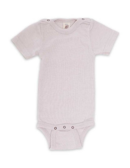 BODY IN LANA-SETA MANICA CORTA