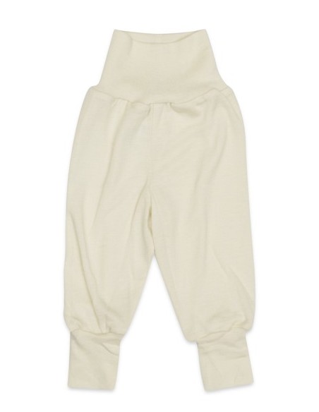 PANTALONI BABY IN LANA SETA