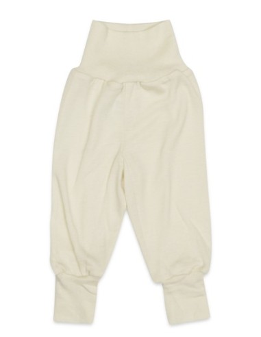 PANTALONI BABY IN LANA SETA