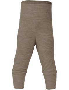 PANTALONI BABY IN LANA SETA - NOCE