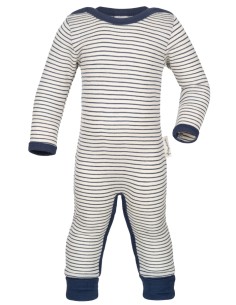 TUTINA IN LANA SETA RIGHE - BLU 2