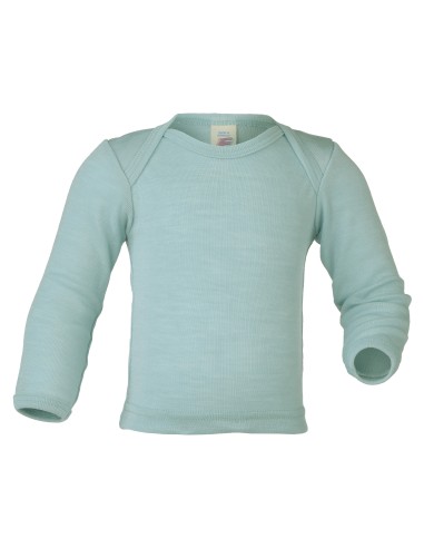 MAGLIA MANICA LUNGA BABY LANA-SETA